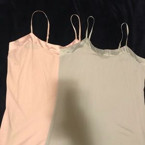 Pink and grey tank